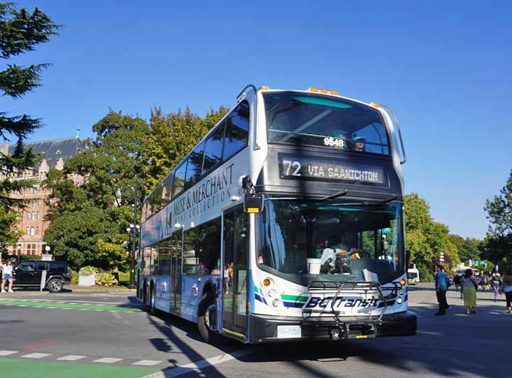 BC Transit Alexander Dennis Enviro500MMC 9548